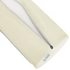 Pusapvalė masažo pagalvėlė Habys Satin Comfort 60×18×12 cm, dramblio kaulo spalvos