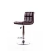 Restpro Baro kėdė CHOCOLADE ECO LEATHER CHROME BROWN