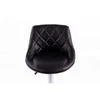 Restpro Baro kėdė CROWN ECO LEATHER CHROME Juodas