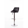 Restpro Baro kėdė CROWN ECO LEATHER CHROME Juodas