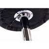 Restpro Baro kėdė DOUGHNUT ECO LEATHER CHROME Juodas