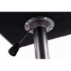 Restpro Baro kėdė PROVANCE ECO LEATHER CHROME Juodas