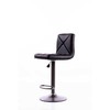 Restpro Baro kėdė PROVANCE ECO LEATHER CHROME Juodas