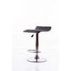 Restpro Baro kėdė WAVY ECO LEATHER CHROME Juodas