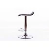 Restpro Baro kėdė WAVY ECO LEATHER CHROME Juodas