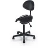 Restpro Kosmetologinė meistro kėdė Professional Massage Master with Backrest Juodas