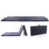 Restpro Sulankstomas gimnastikos čiužinys Juodas 122x244cm