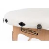 Restpro Sulankstomas masažo stalas Classic Oval 2 (Kreminis)