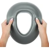 Silikoninė (gelio) veido pagalvėlė masažo stalui Habys FIT 29×24,5 cm, pilka