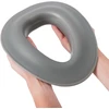 Silikoninė (gelio) veido pagalvėlė masažo stalui Habys FIT 29×24,5 cm, pilka
