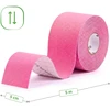 Sporto ir reabilitacijos kinezio juosta (kineziologinis teipas) Habys Standard Elastic 5 cm × 5 m, rožinė