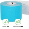 Sporto ir reabilitacijos kinezio juosta (kineziologinis teipas) Habys Standard Elastic 5 cm × 5 m, mėlyna