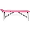 Activeshop Medinis masažo stalas BALANCE 2 dalių rožinis juodas