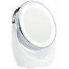 Vaizdą didinantis dvipusis veidrodis (X1/X10) su apšvietimu Lanaform LED Mirror