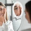 Vaizdą didinantis sieninis veidrodis (X10) su LED apšvietimu Lanaform Wall Mirror