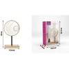 Vaizdą didinantis veidrodis (X1/X3) su LED apšvietimu Lanaform Bamboo Mirror
