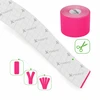 Veido ir kaklo kinezio juosta (kineziologinis teipas) Habys Face Elastic 5 cm × 5 m, rožinė
