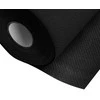 Activeshop Vienkartinis popierinis paklotas su folija 50 x 40 m, juodas