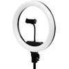 Žiedo formos LED lempa su trikoju 36W, juoda