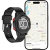 Išmanusis laikrodis Sponge Digital Watch WatchMe with Apple FindMy feature Juodas