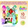 Dėlionė Educa Kūdikių žaidimai 3D THE KUBIS, THE FARM MILL 2-4metų