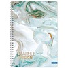 Lastva Knyga su spirale A4 80lap. 70g MARBLE linija