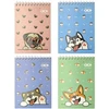 Zibi Bloknotas su spirale PUPPIES A6 40l langeliais