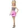 Mattel „Barbie“ madistė dryžuota palaidine (HRH11)