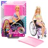 Barbie Mattel Barbė madistė neįgaliojo vežimėlyje šviesiais plaukais