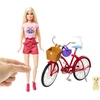 Mattel BARBIE lėlės ir dviračio rinkinys (HWJ00)