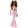 Lėlė Mattel BARBIE DELUXE FASHIONISTAS #12 rožiniu kostiumėliu