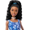 Mattel BARBIE FASHIONISTAS lėlė madistė mėlyna suknele (JJN61)