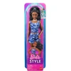 Mattel BARBIE FASHIONISTAS lėlė madistė mėlyna suknele (JJN61)