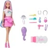Mattel BARBIE HAIR PLAY RAINBOW SPARKLE lėlės rinkinys (JJP07)