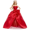 Mattel BARBIE HOLIDAY kolekcinė lėlė raudona suknele (JJX65)