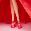 Mattel BARBIE HOLIDAY kolekcinė lėlė raudona suknele (JJX65)