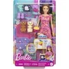 Mattel BARBIE lėlės ir šunelių pižamų vakarėlio rinkinys (HXN01)