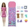 Mattel BARBIE lėlės ir šunelių pižamų vakarėlio rinkinys (HXN01)
