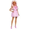 Mattel BARBIE madistė rožine suknele (HYT94)