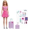 Mattel BARBIE MALIBU lėlė keliautoja (JMJ47)