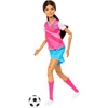 Mattel Lėlė Barbie futbolininkė su kamuoliu