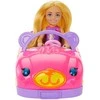 Mattel CHELSEA TEDDY CAR lėlytės ir automobiliuko rinkinukas (HXN05)