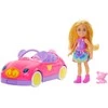 Mattel CHELSEA TEDDY CAR lėlytės ir automobiliuko rinkinukas (HXN05)