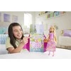 Mattel DISNEY PRINCESS SPIN and REVEAL Auksaplaukės siurprizų rinkinys (HTV86)