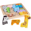 Mattel FISHER-PRICE medinė dėlionė – Gyvūnėliai (JFG10)
