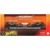 Mattel HOT WHEELS PREMIUM F1 dviejų McLaren Lando Norris ir Oscar Piastri bolidų rinkinys (JMM91)