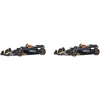 Mattel HOT WHEELS PREMIUM F1 Raudona Bull Max Verstappen ir Yuki Tsunoda bolidai (2 vnt.) (JMM95)