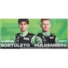 Mattel HOT WHEELS PREMIUM F1 Sauber Nico Hulkenberg ir Gabriel Bortoleto bolidai (2 vnt.) (JMM92)