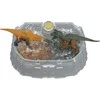 Mattel JURASSIC WORLD rinkinys su spalvų keitimo funkcija – Kovų arena (JDC59)