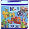 Mattel MEGA BLOKS kaladėlių rinkinys ABC (krepšyje 30 det.) (HRR60)